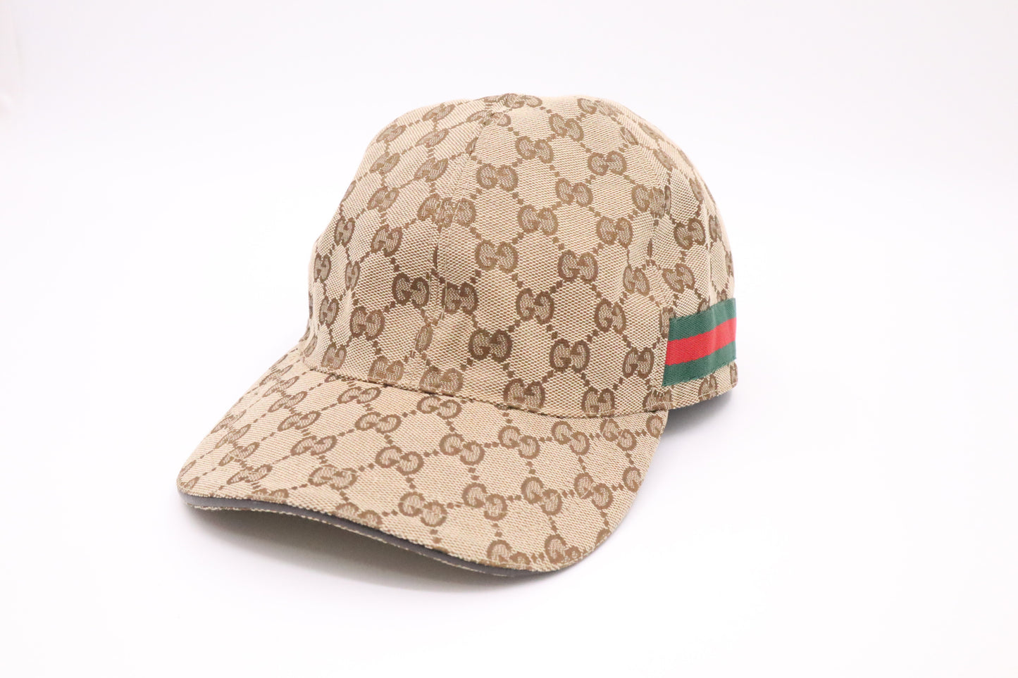 Gucci Cap in Beige GG Canvas