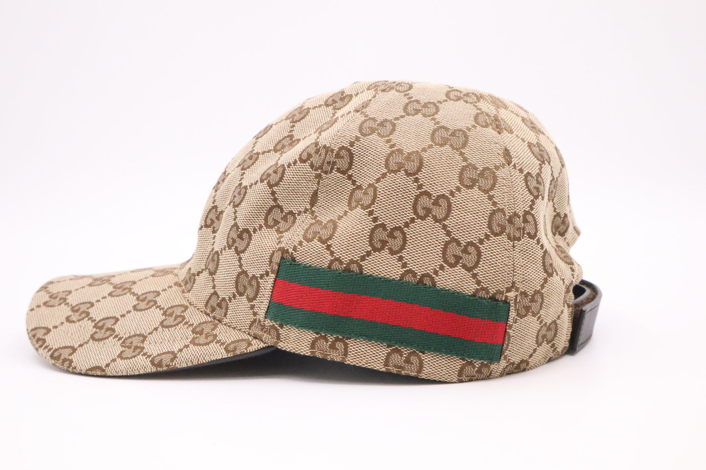 Gucci Cap in Beige GG Canvas