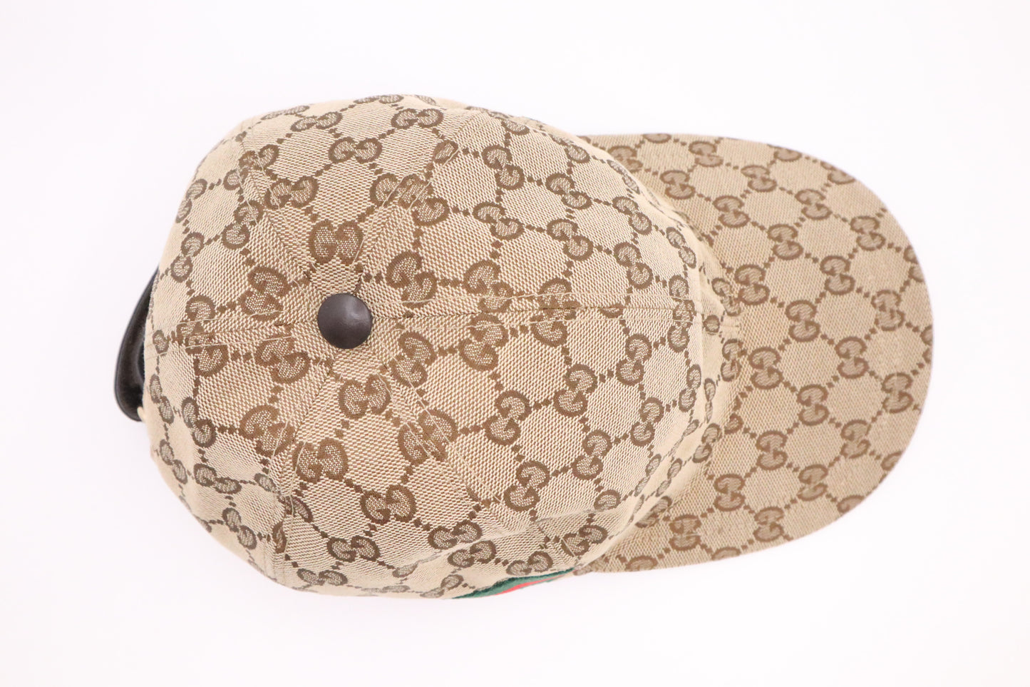 Gucci Cap in Beige GG Canvas