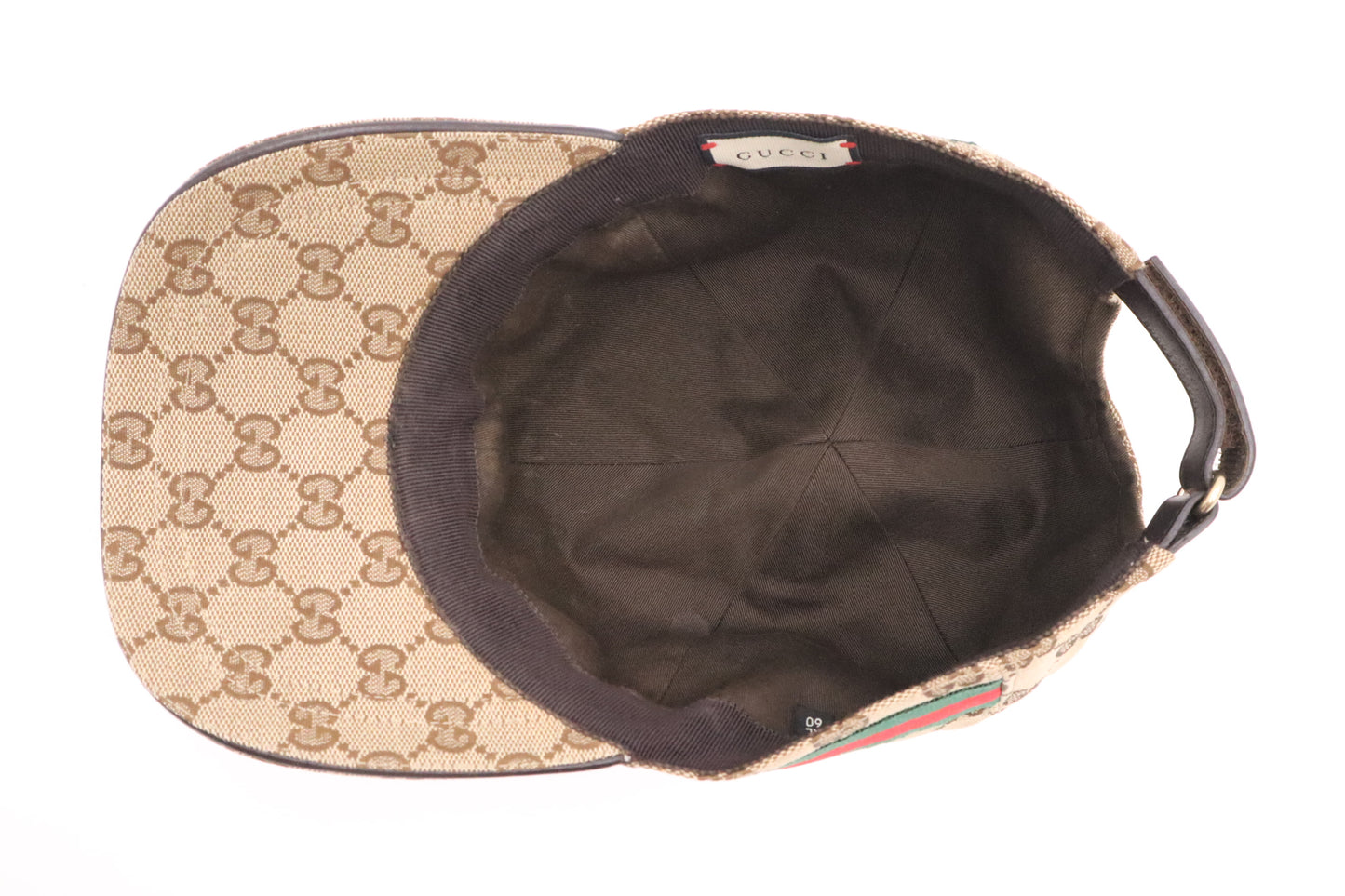 Gucci Cap in Beige GG Canvas