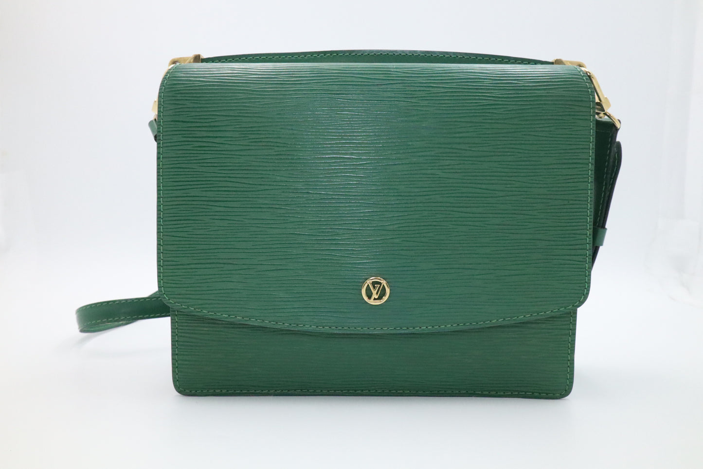 Louis Vuitton Grenelle in Green Epi Leather