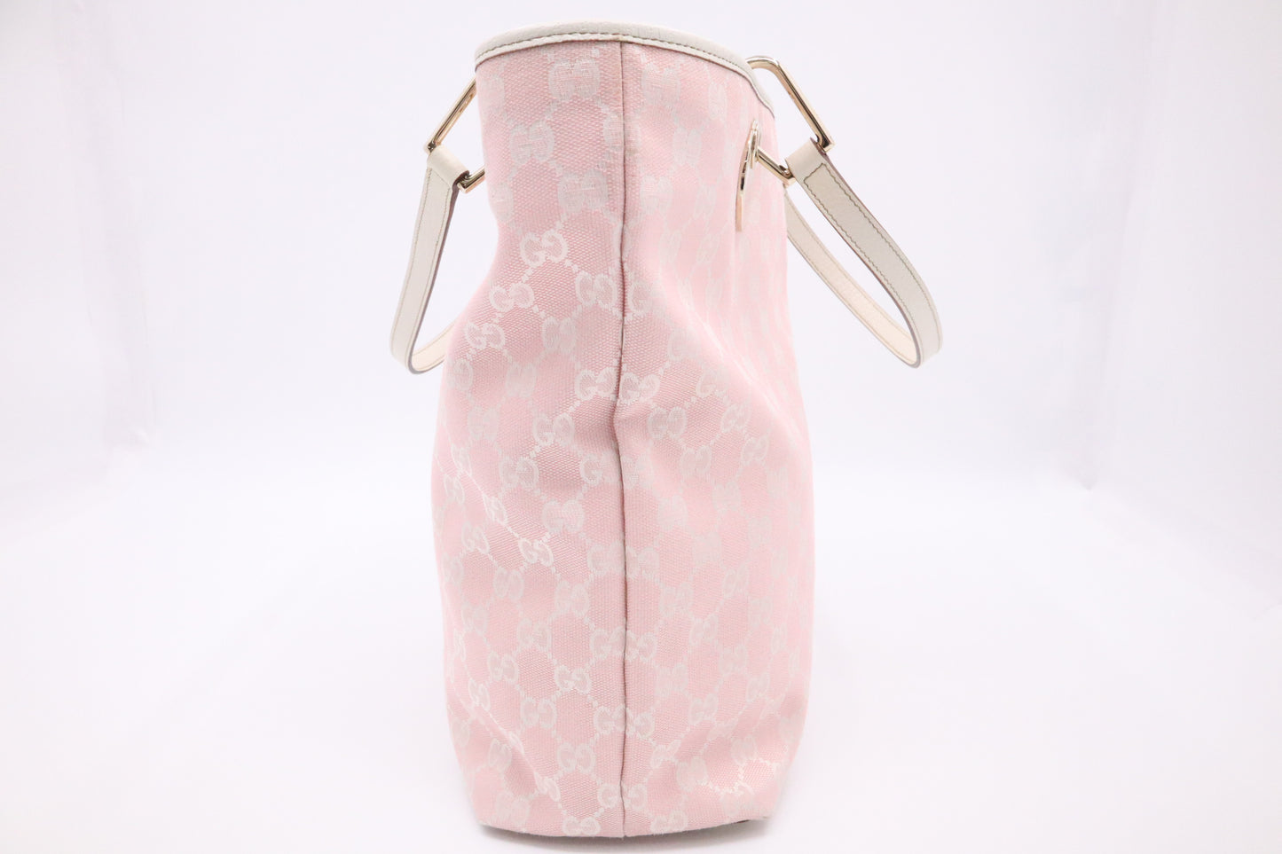 Gucci Tote Bag in Pink GG Canvas
