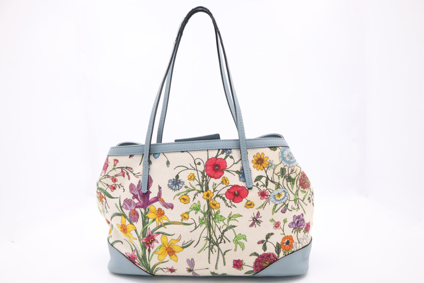 Gucci Tote Bag in Floral Canvas