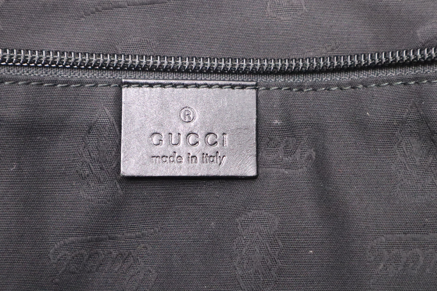 Gucci Tote Bag in Black Imprime Canvas