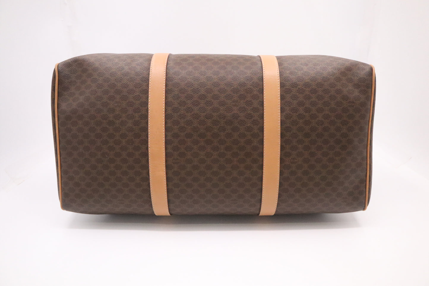 Celine Duffle Bag in Brown Macadam Canvas