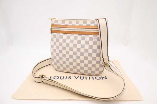 Louis Vuitton Pochette Bosphore in Damier Azur Canvas