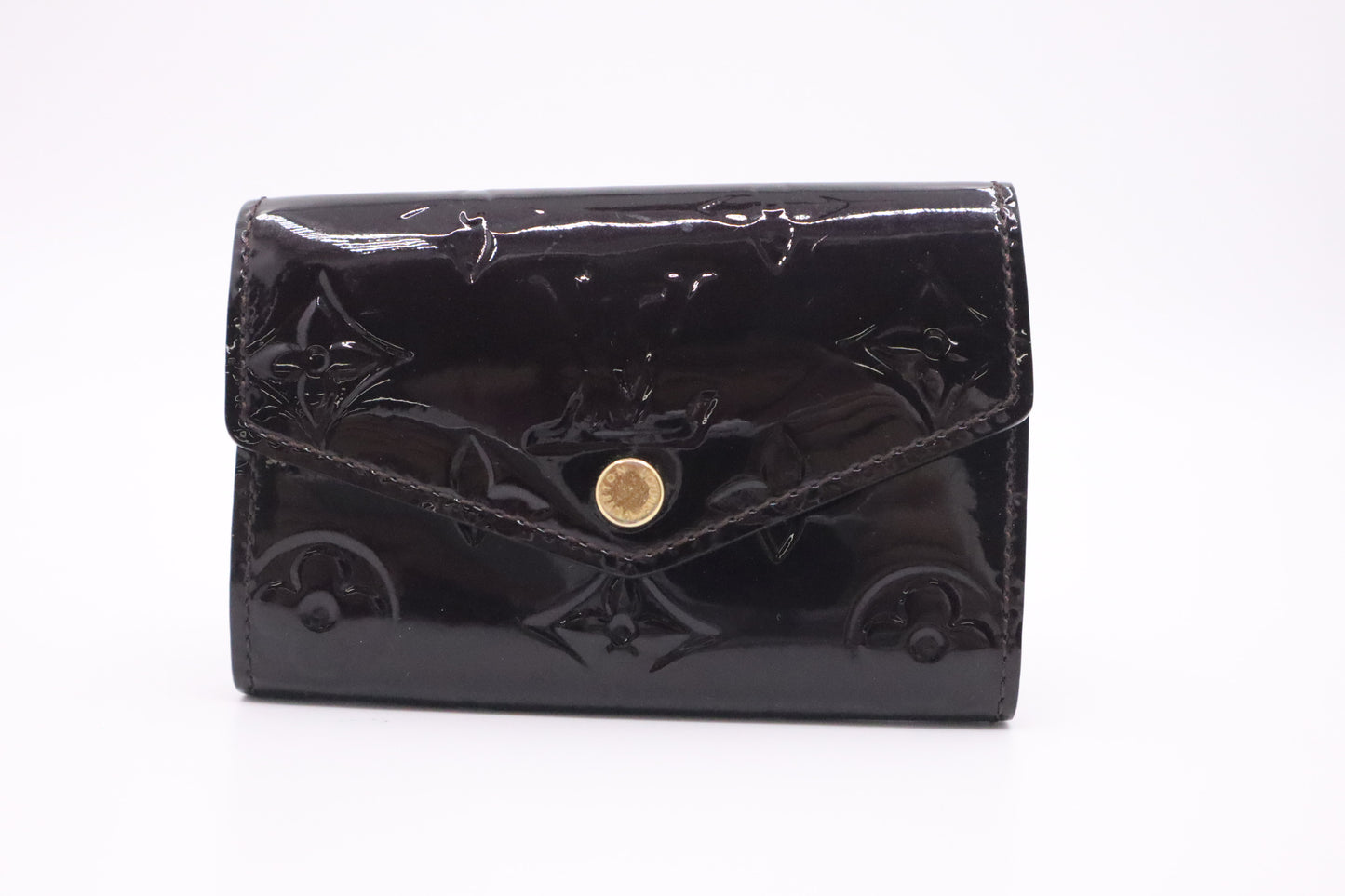 Louis Vuitton Key Case in Amarante Vernis Leather