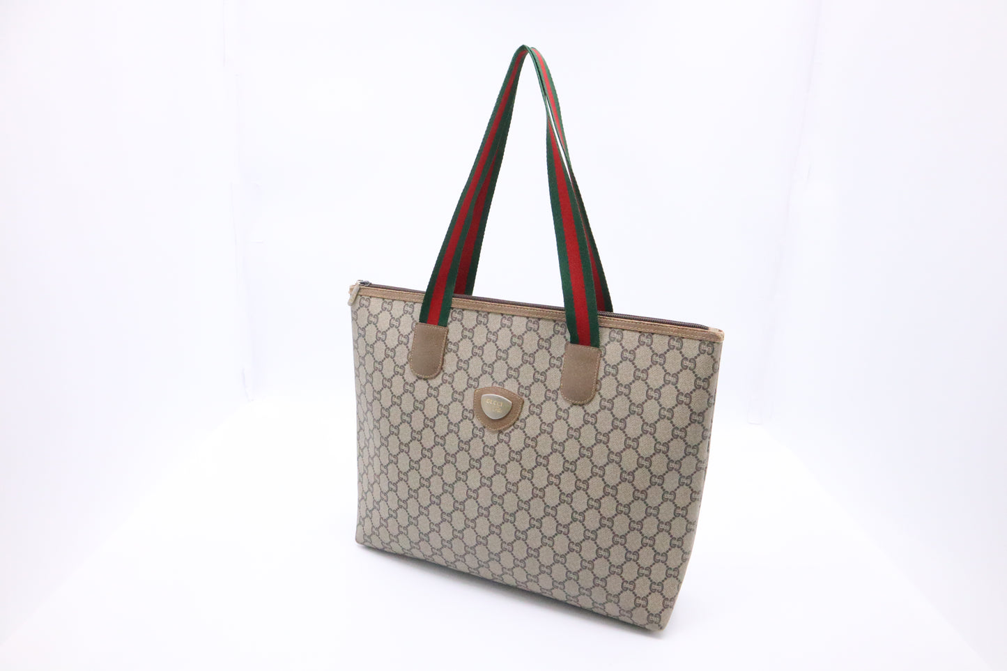 Gucci Plus Sherry Line Shoulder Bag in GG Canvas