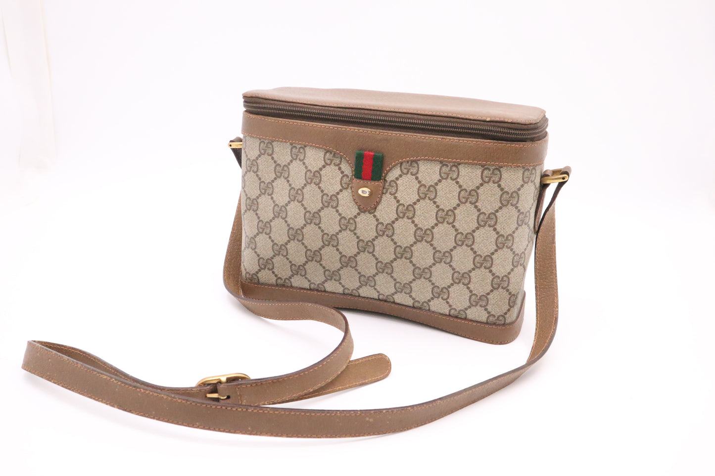 Gucci Vanity Crossbody in GG Supreme Canvas