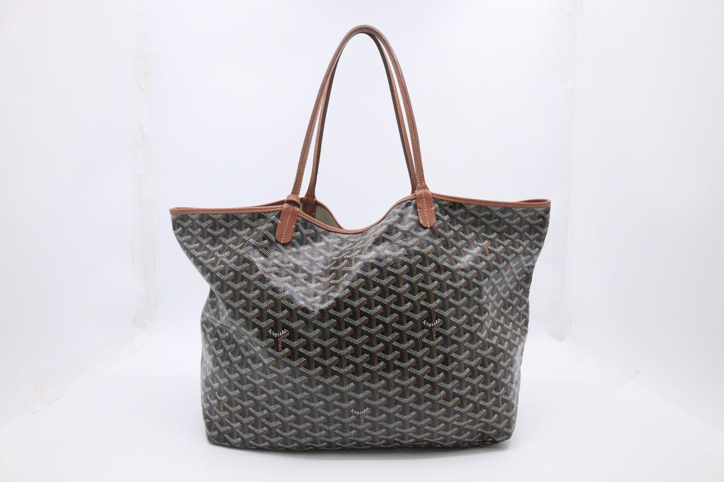 Goyard Saint Louis GM in Brown Goyardine Canvas