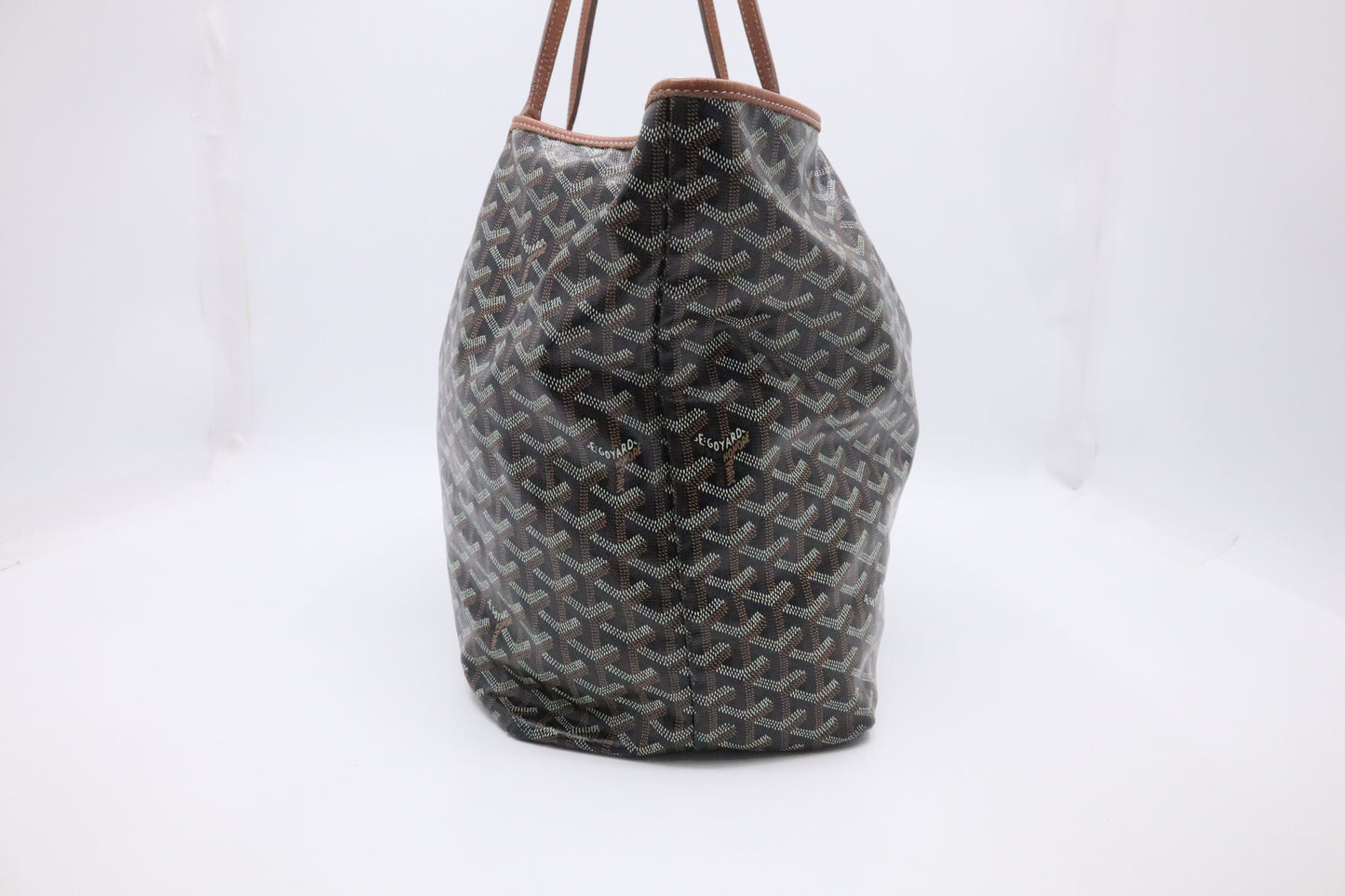 Goyard Saint Louis GM in Brown Goyardine Canvas