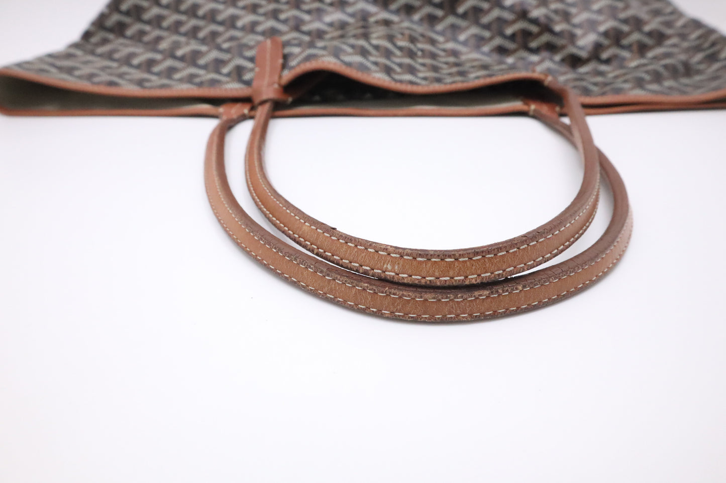 Goyard Saint Louis GM in Brown Goyardine Canvas