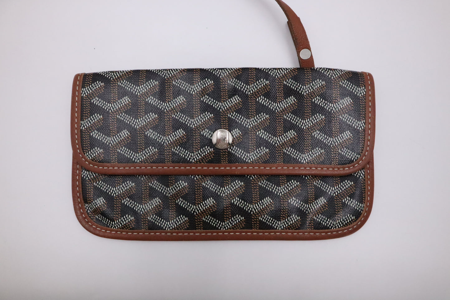 Goyard Saint Louis GM in Brown Goyardine Canvas