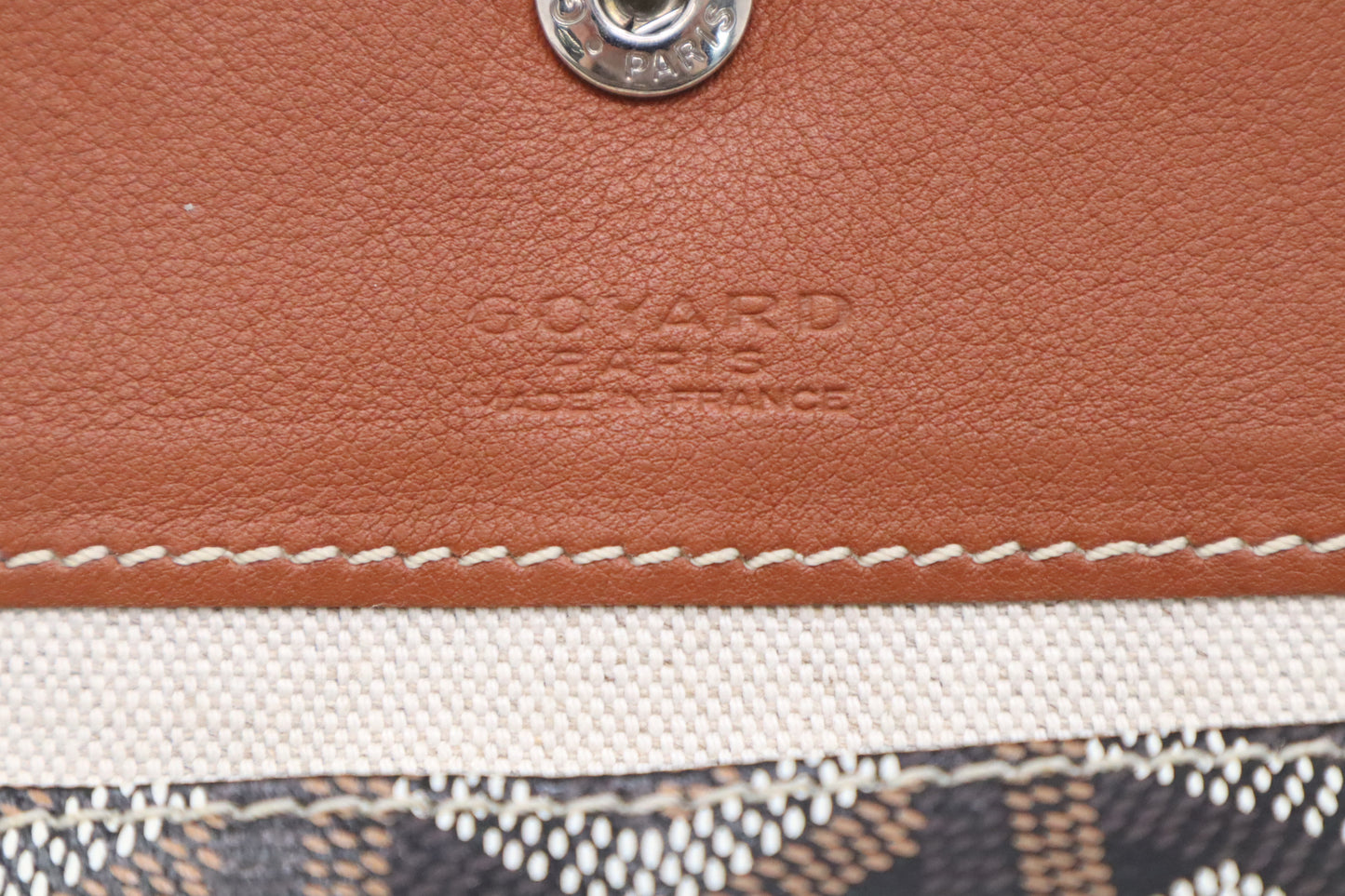 Goyard Saint Louis GM in Brown Goyardine Canvas