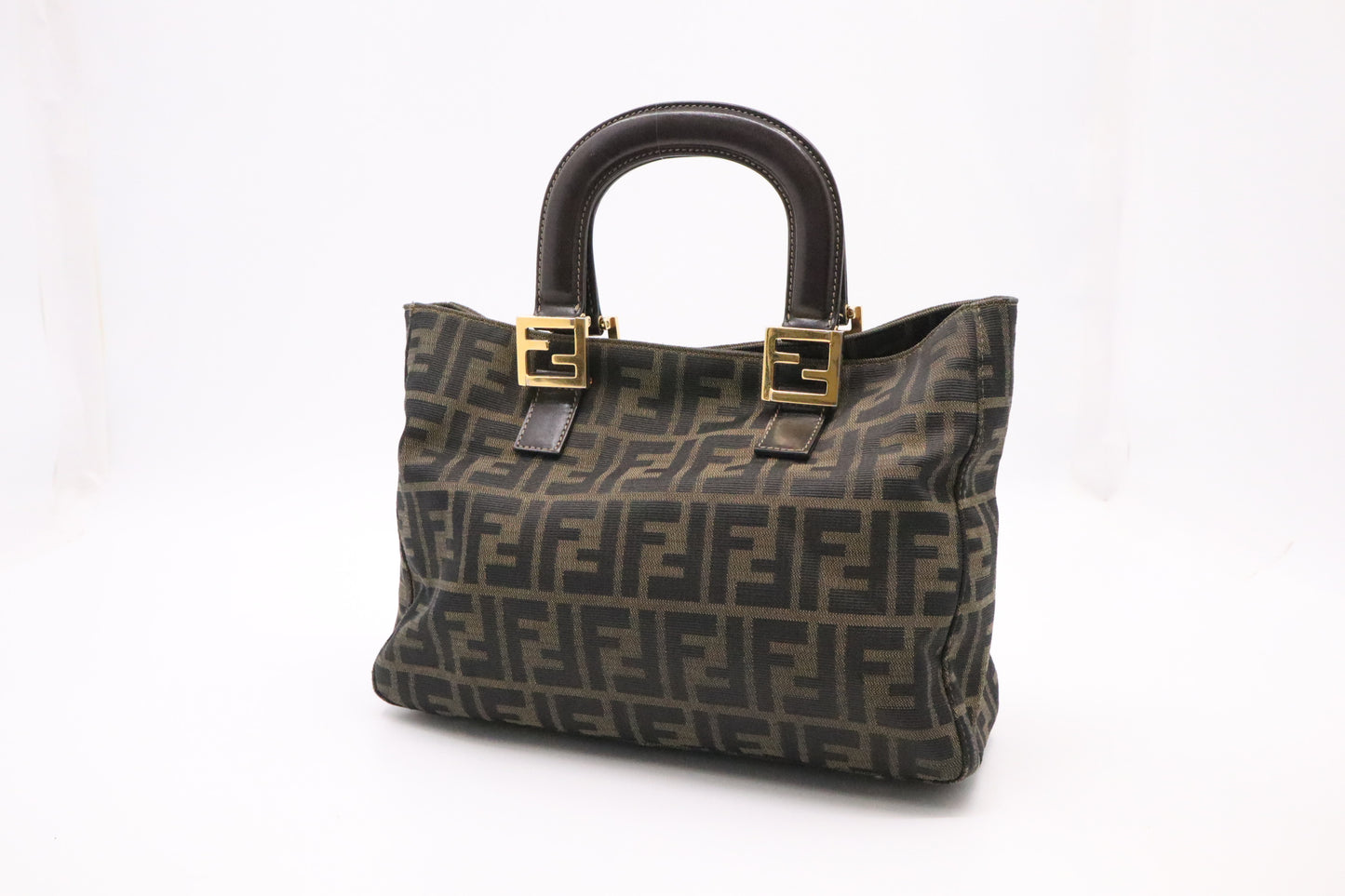 Fendi Handbag in Zucca Canvas