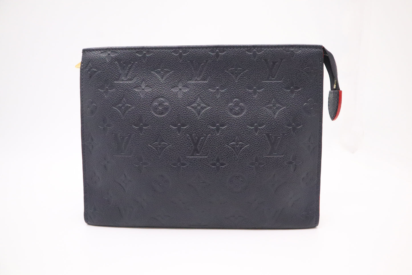 Louis Vuitton Toiletry 26 in Navy Blue Empreinte Leather