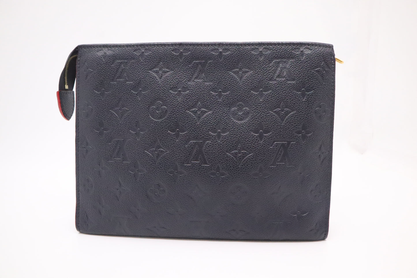 Louis Vuitton Toiletry 26 in Navy Blue Empreinte Leather