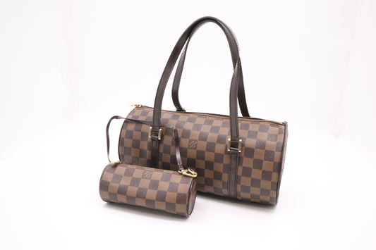 Louis Vuitton Papillon 30 in Damier Ebene Canvas