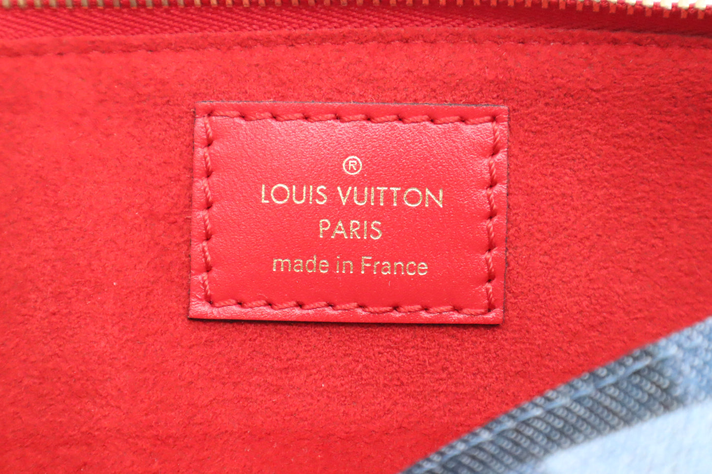 Louis Vuitton Pen Case in Denim Canvas