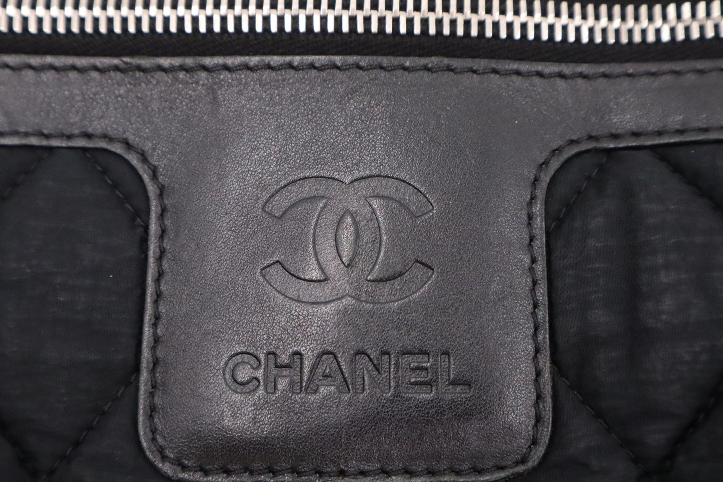Chanel Cocoon Handbag in Black Nylon