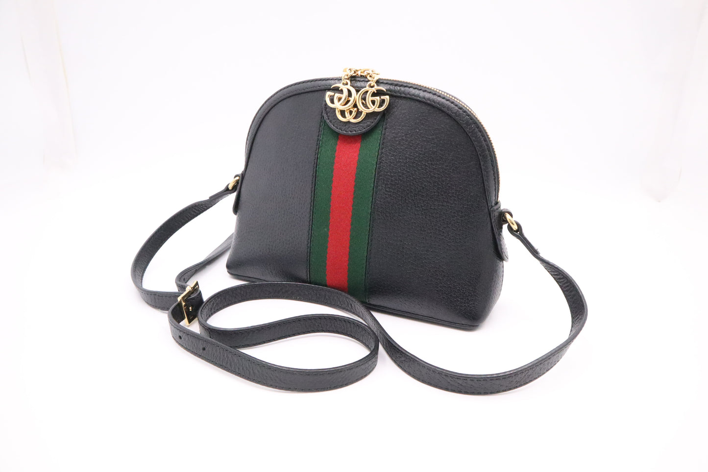 Gucci Ophidia Crossbody in Black Leather