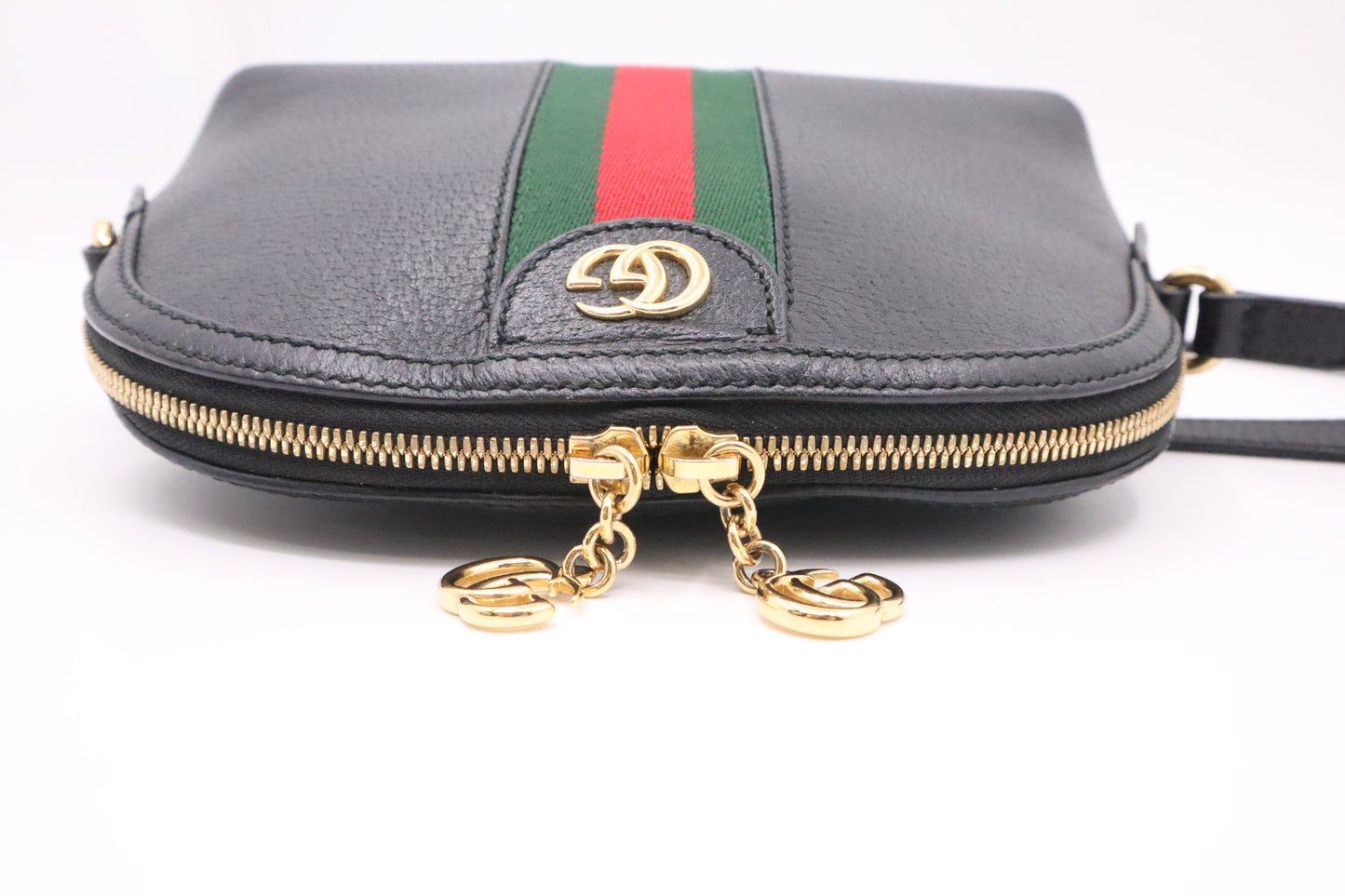 Gucci Ophidia Crossbody in Black Leather