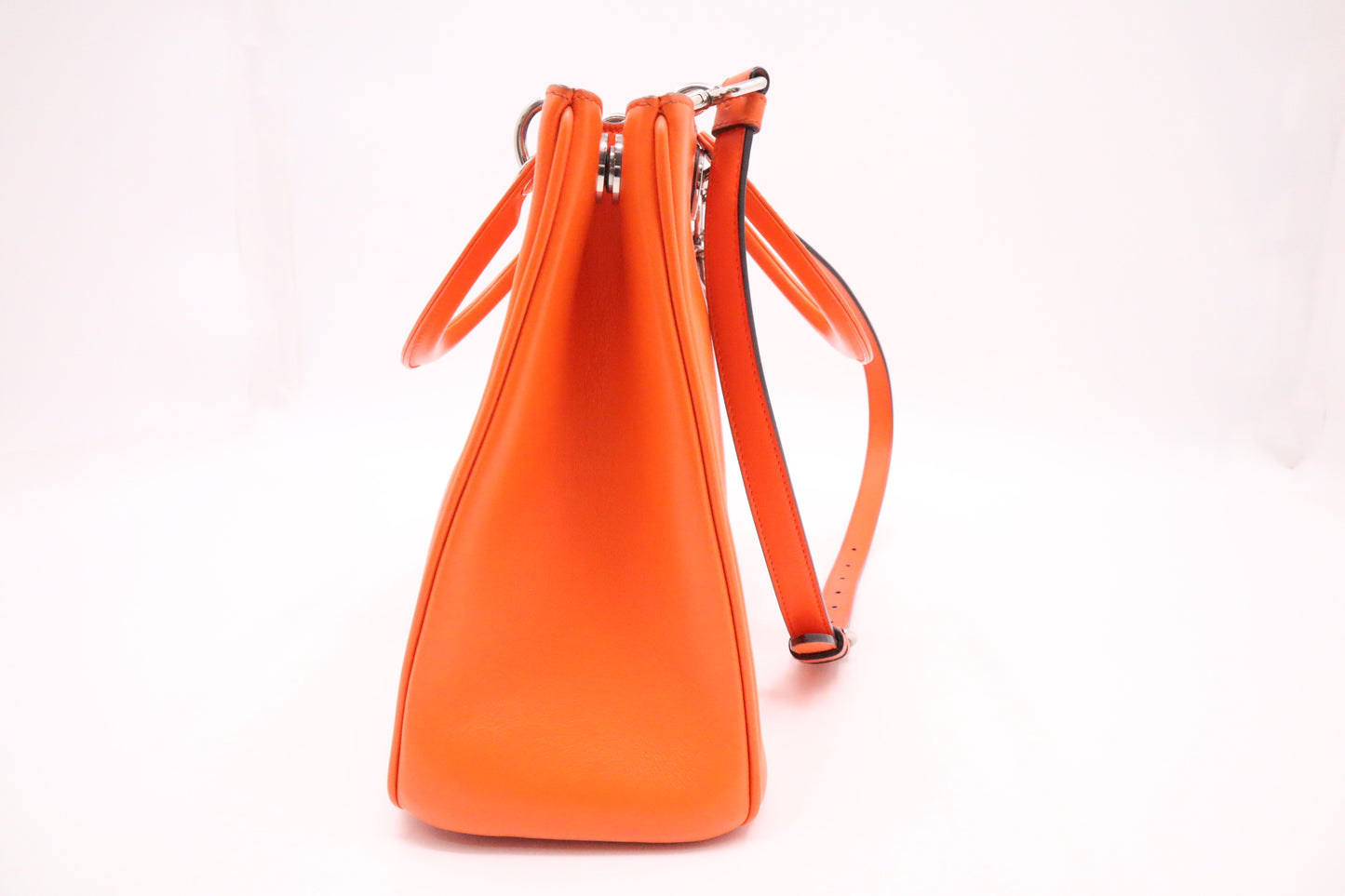 Dior Diorissimo 2way Bag in Orange Leather