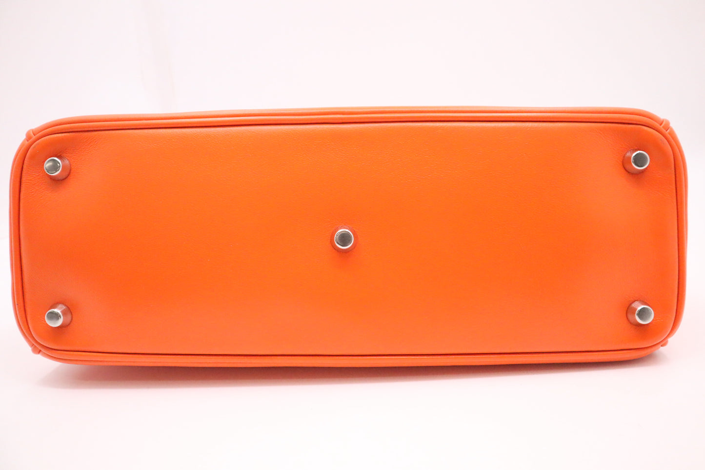 Dior Diorissimo 2way Bag in Orange Leather