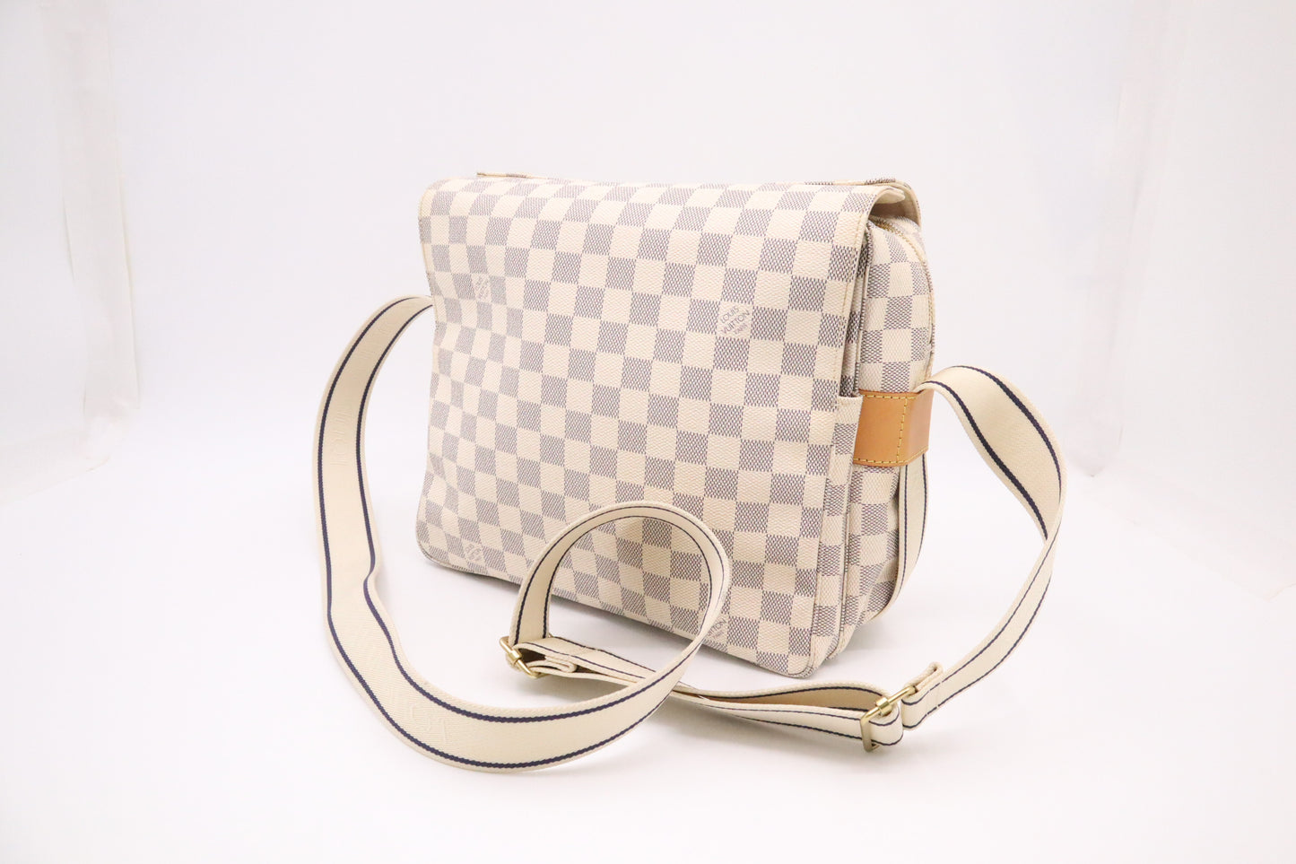 Louis Vuitton Naviglio in Damier Azur Canvas