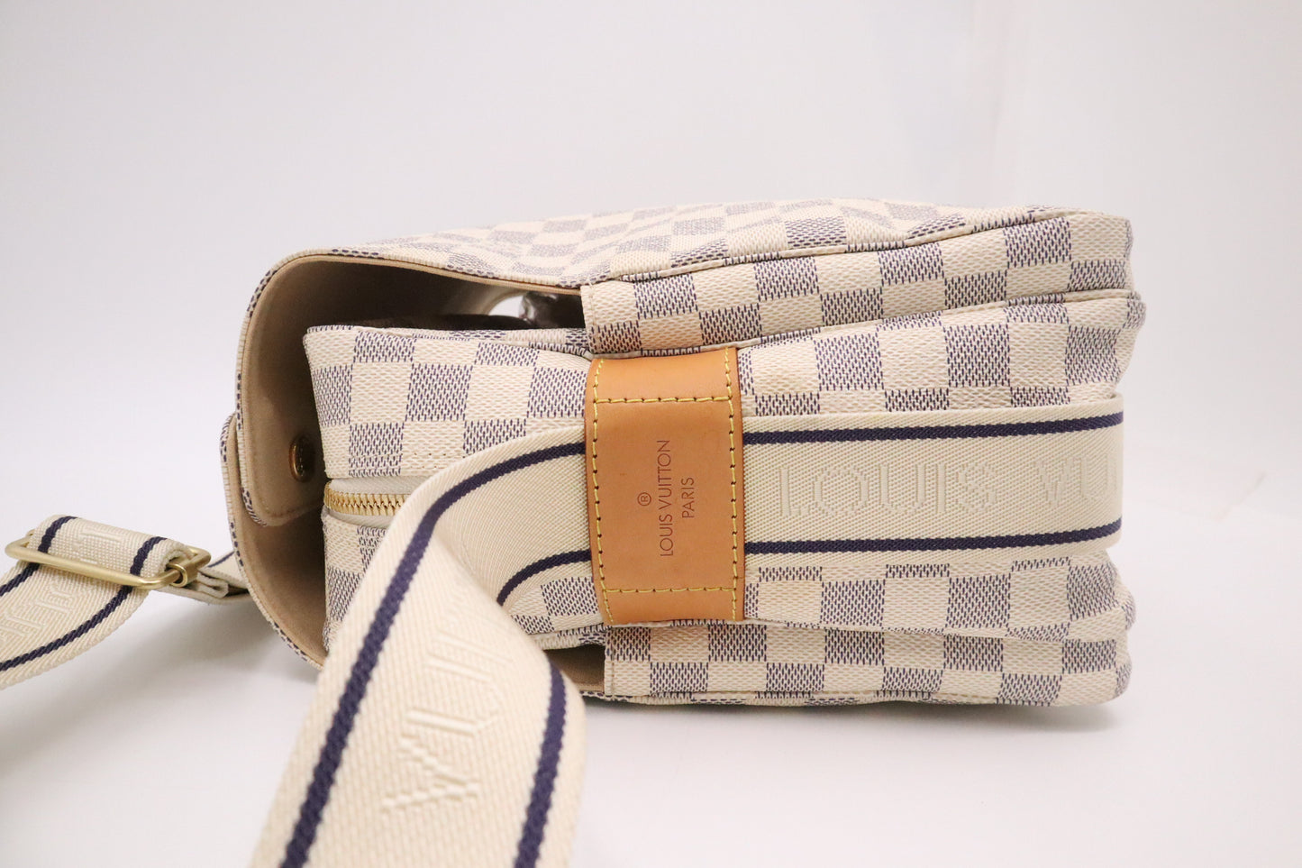 Louis Vuitton Naviglio in Damier Azur Canvas