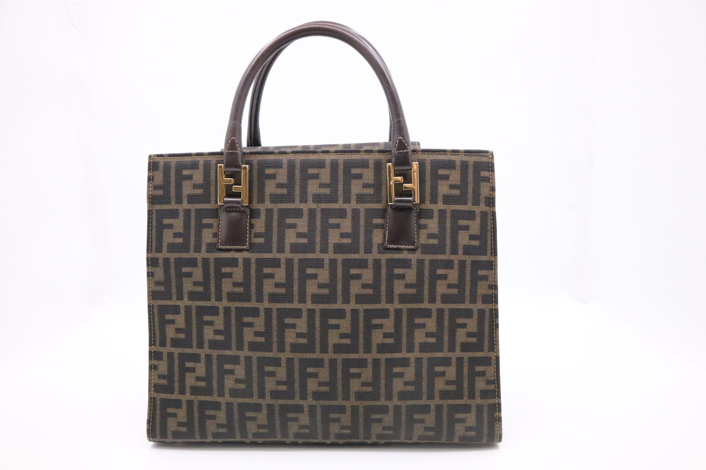 Fendi Handbag in Zucca Canvas