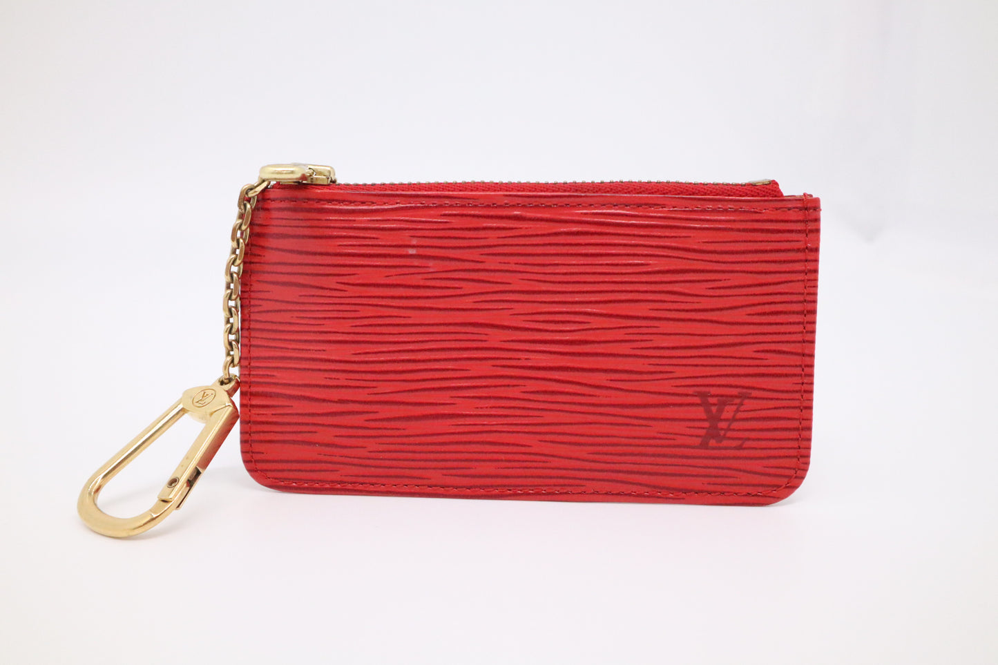 Louis Vuitton Cles in Red Epi Leather