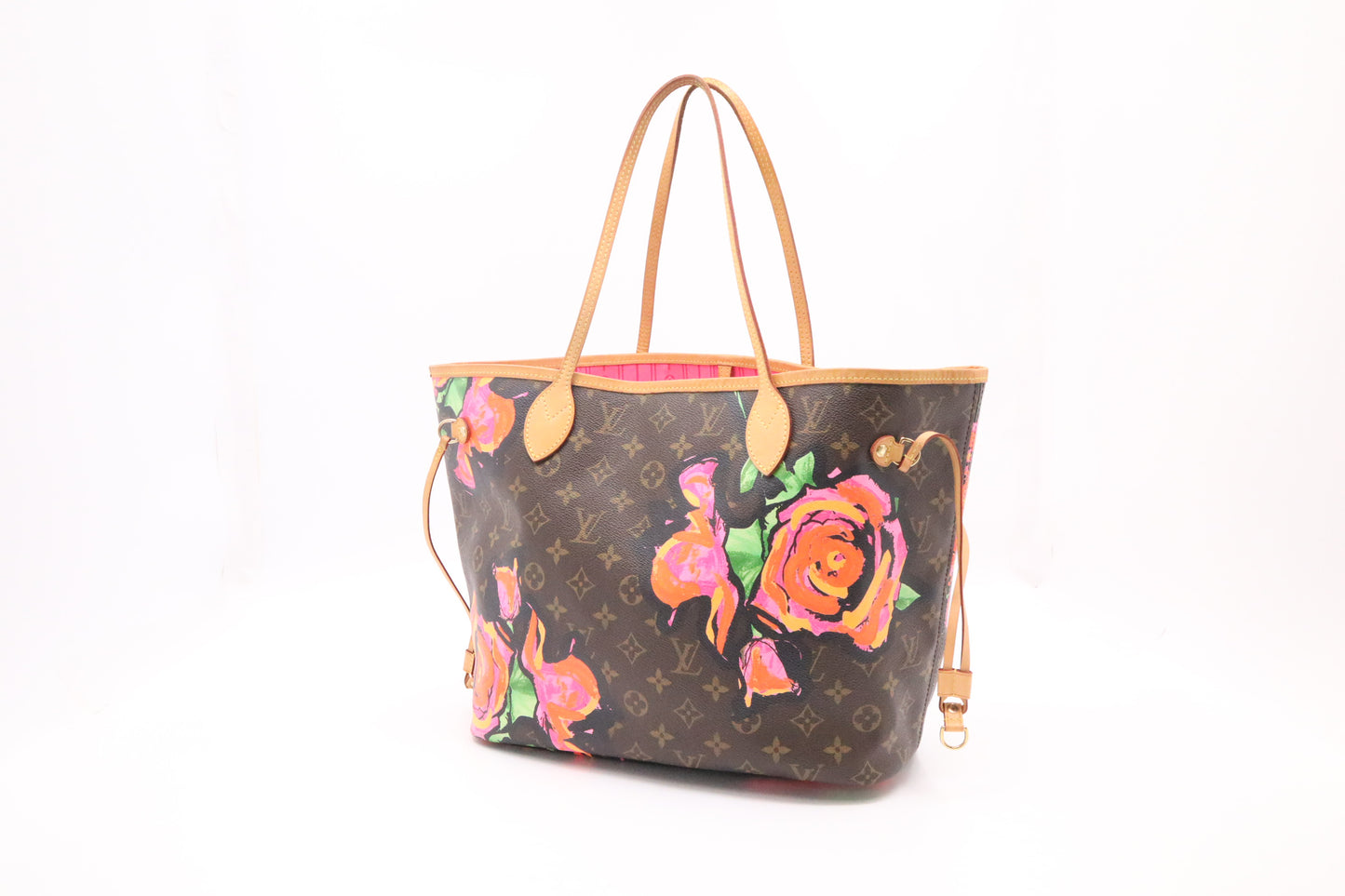 Louis Vuitton x Stephen Sprouse Neverfull MM in Roses Monogram Canvas