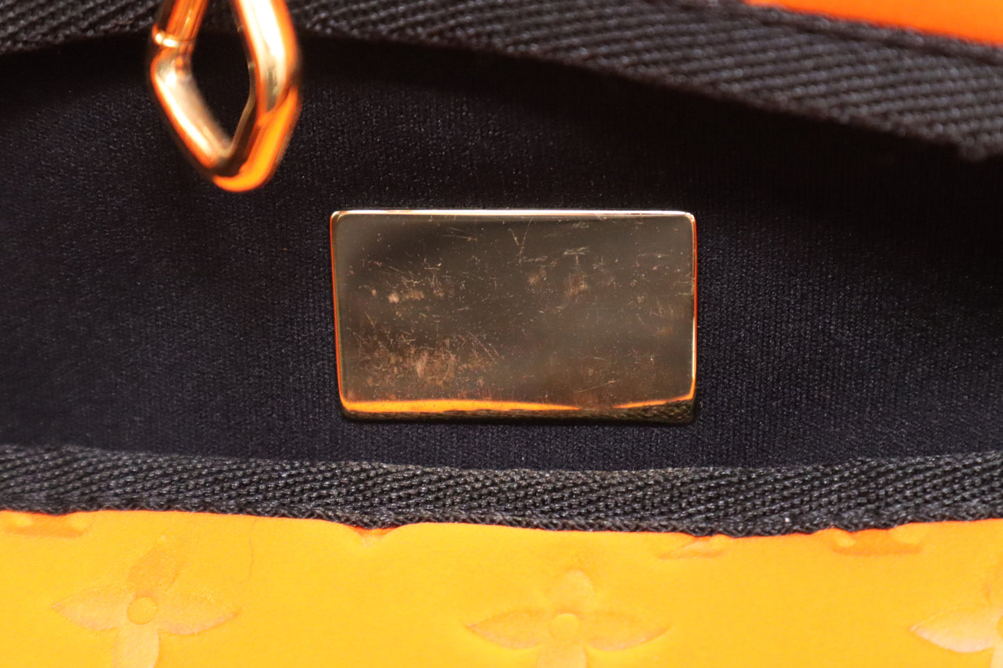 Louis Vuitton Scuba GM in Orange Neoprene