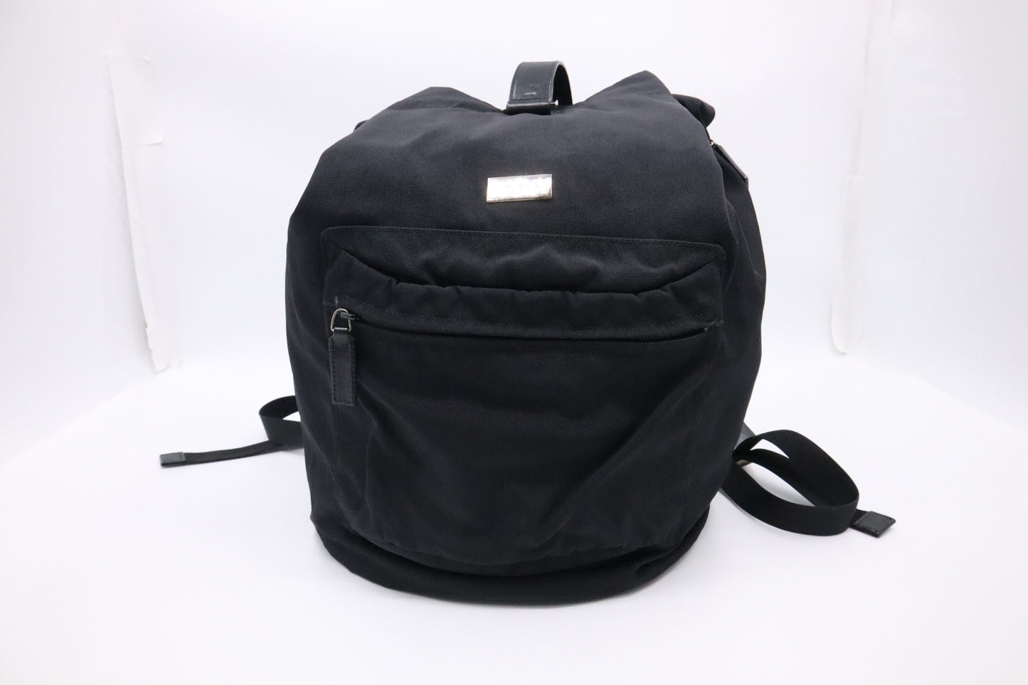 Gucci Backpack in Black Canvas