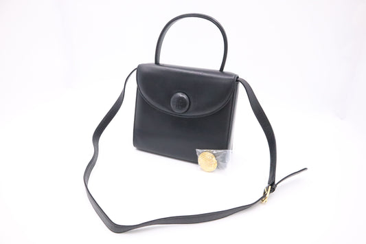 Givenchy Hand Bag in Black Leather