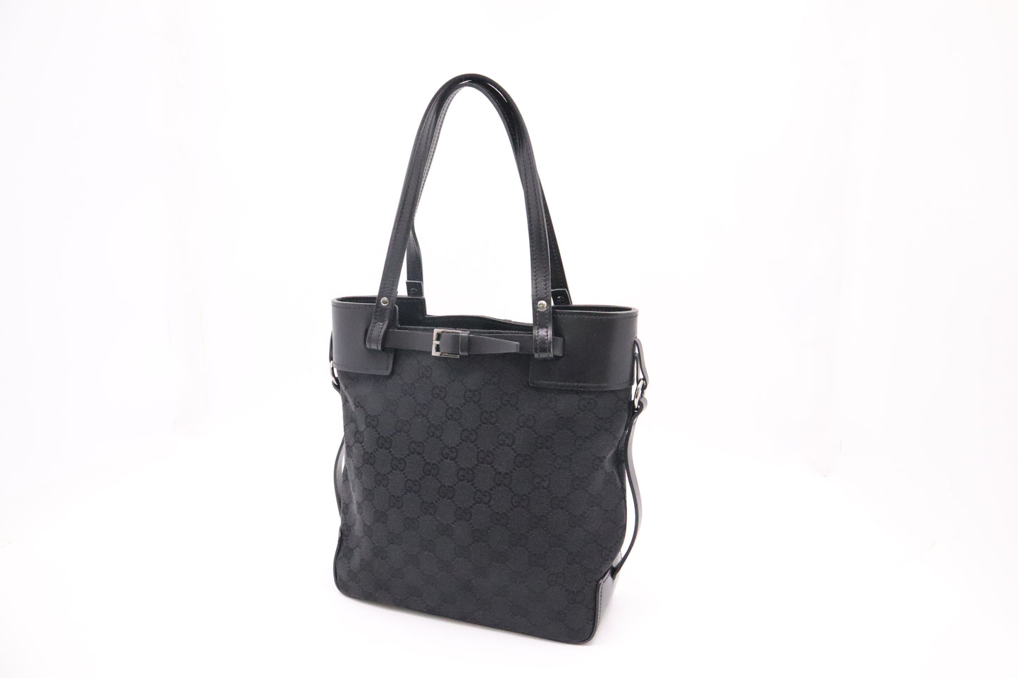 Gucci Handbag in Black GG Canvas