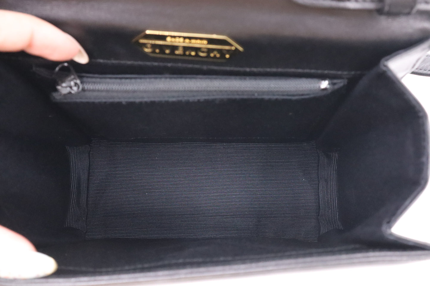 Givenchy Hand Bag in Black Leather