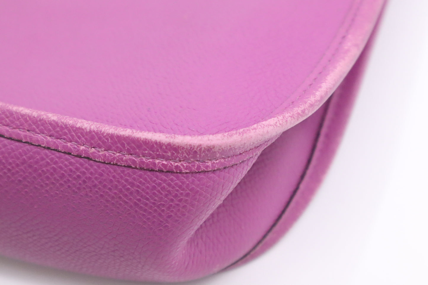 Hermes Evelyne PM in Purple Leather