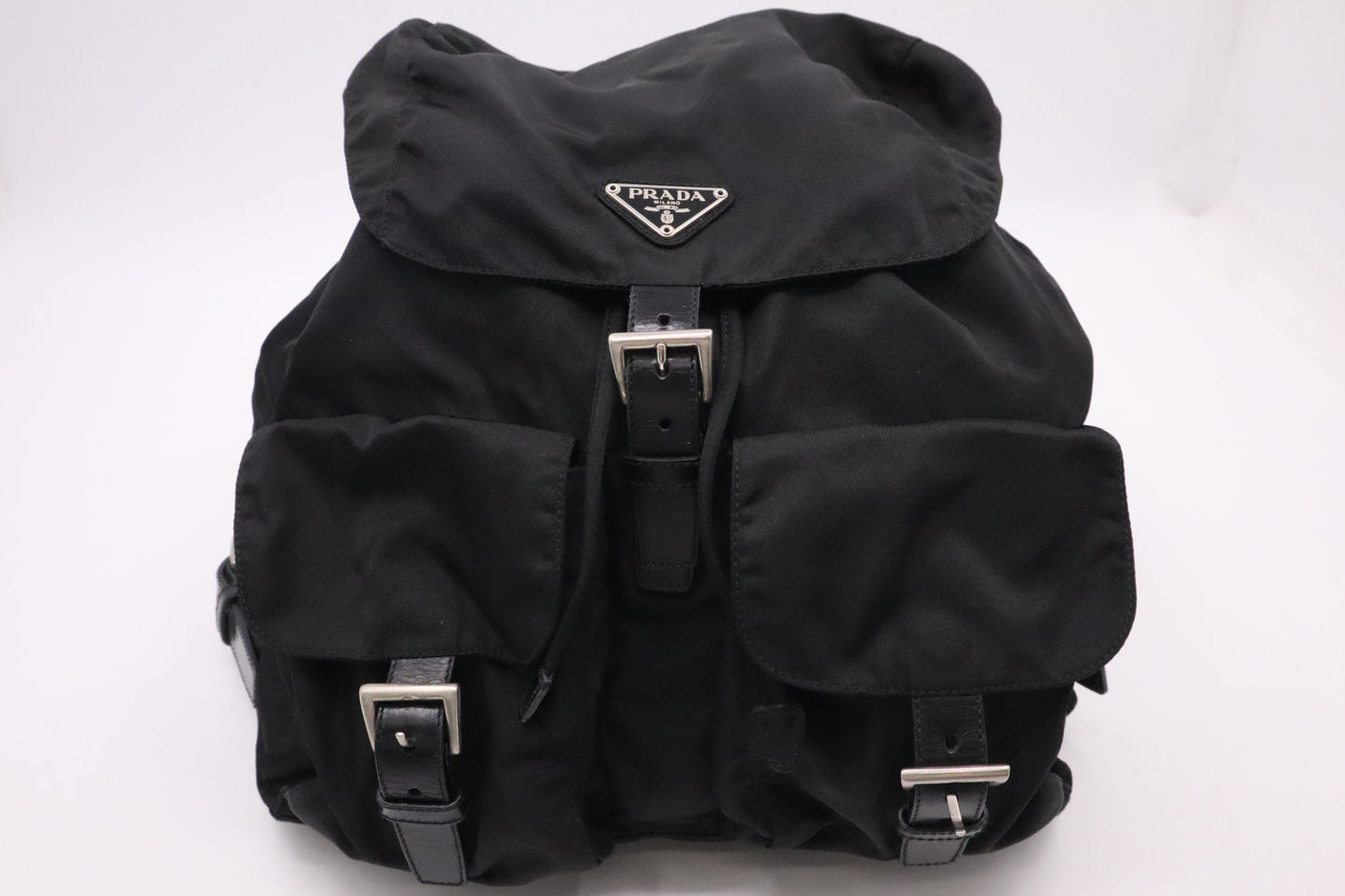 Prada Medium Backpack in Black Nylon