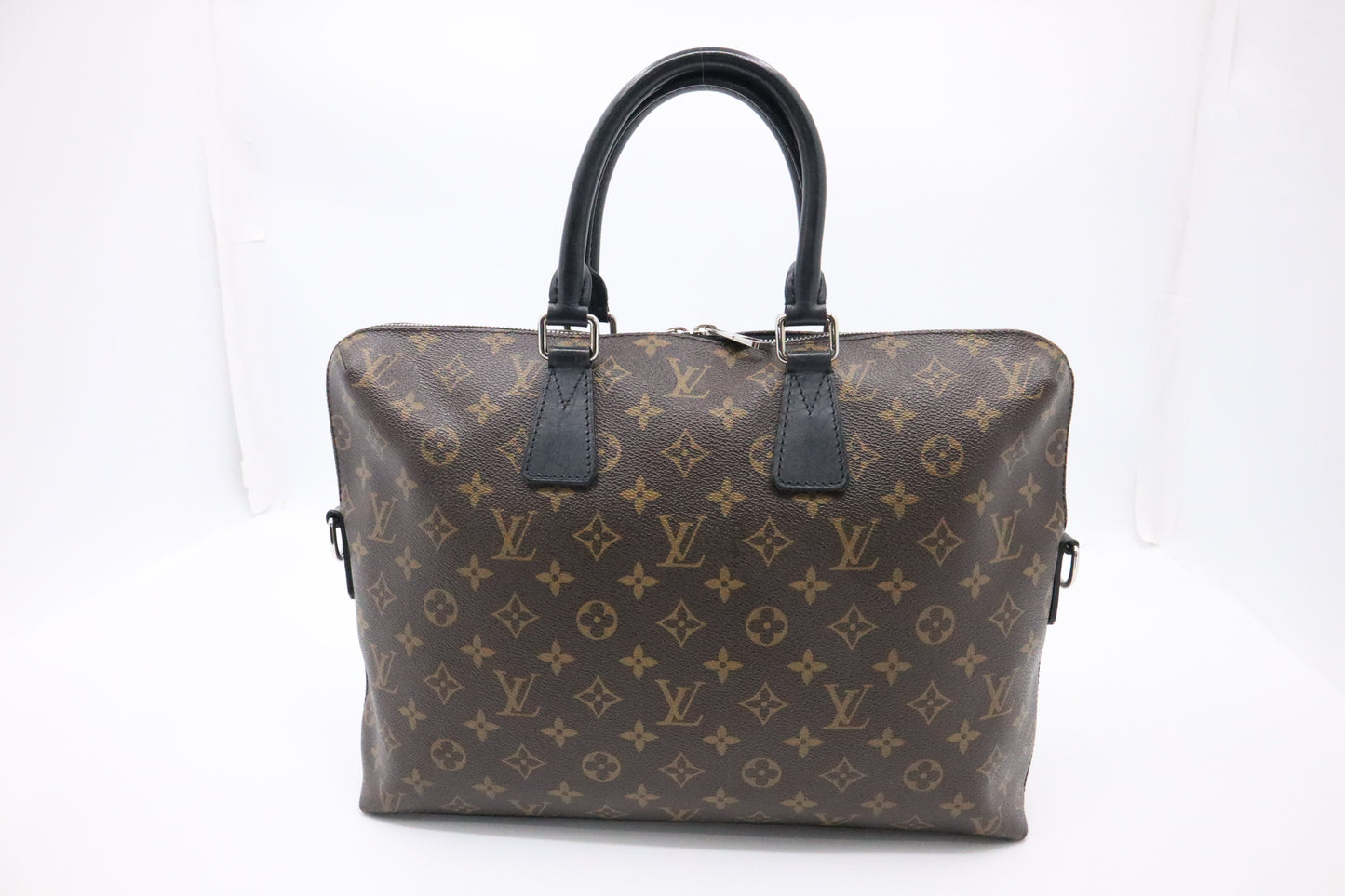 Louis Vuitton Macassar Porte Documents Jules Bag in Monogram Canvas