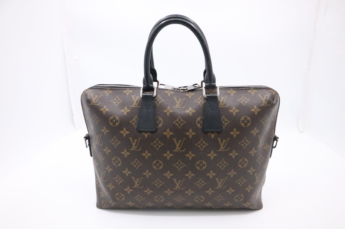 Louis Vuitton Macassar Porte Documents Jules Bag in Monogram Canvas