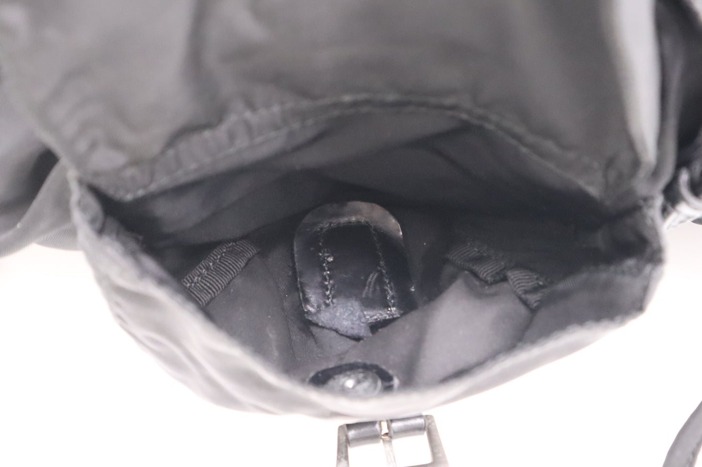 Prada Medium Backpack in Black Nylon