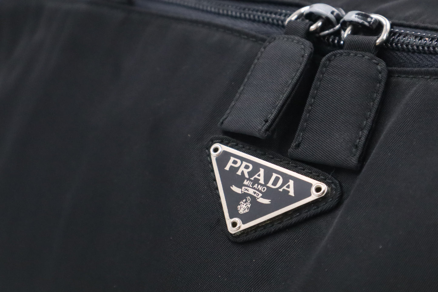 Prada Business Bag in Black Nylon