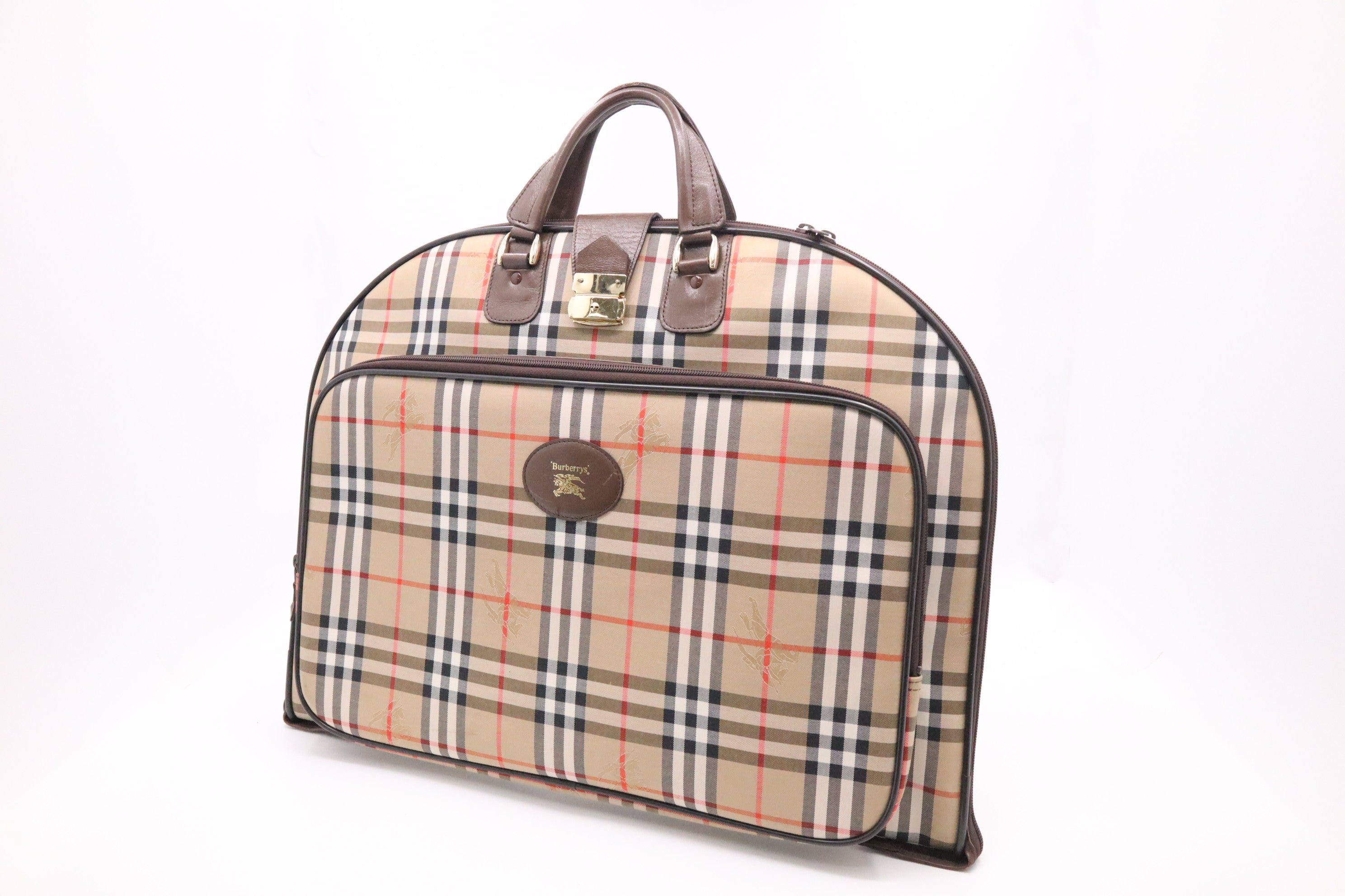 Shops burberry garment bag