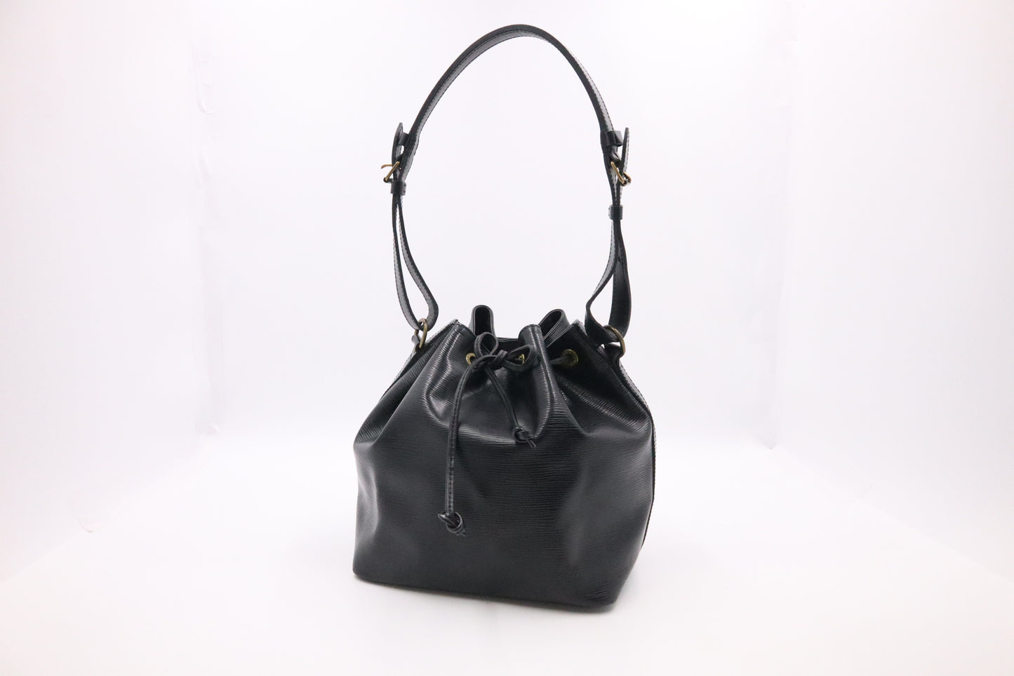 Louis Vuitton Petit Noe in Black Epi Leather