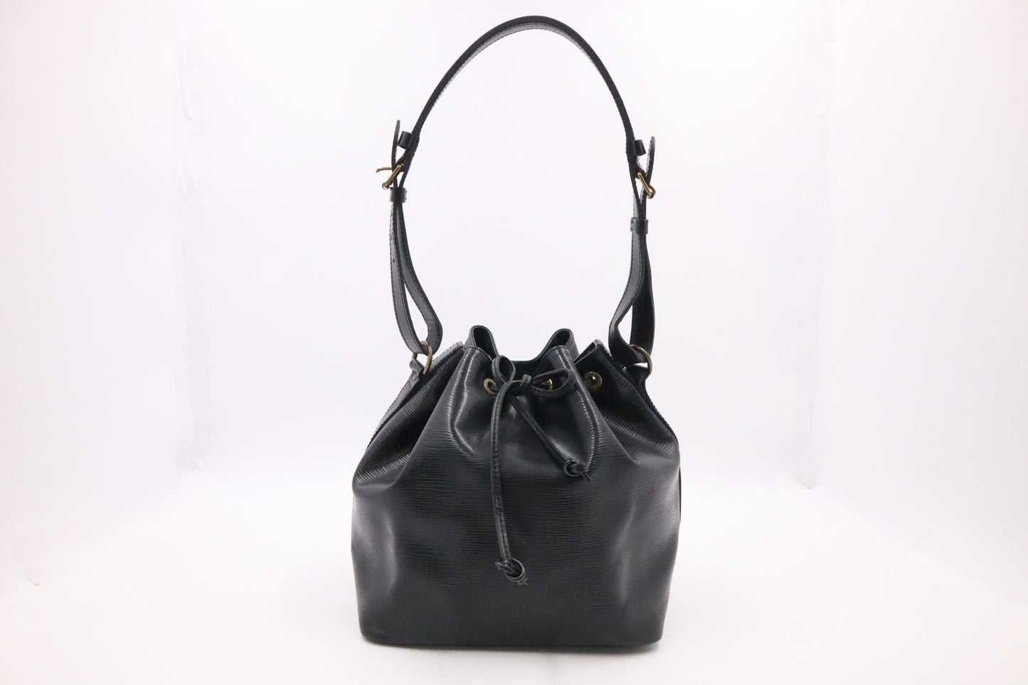 Louis Vuitton Petit Noe in Black Epi Leather