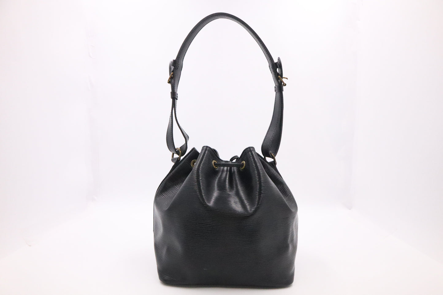 Louis Vuitton Petit Noe in Black Epi Leather