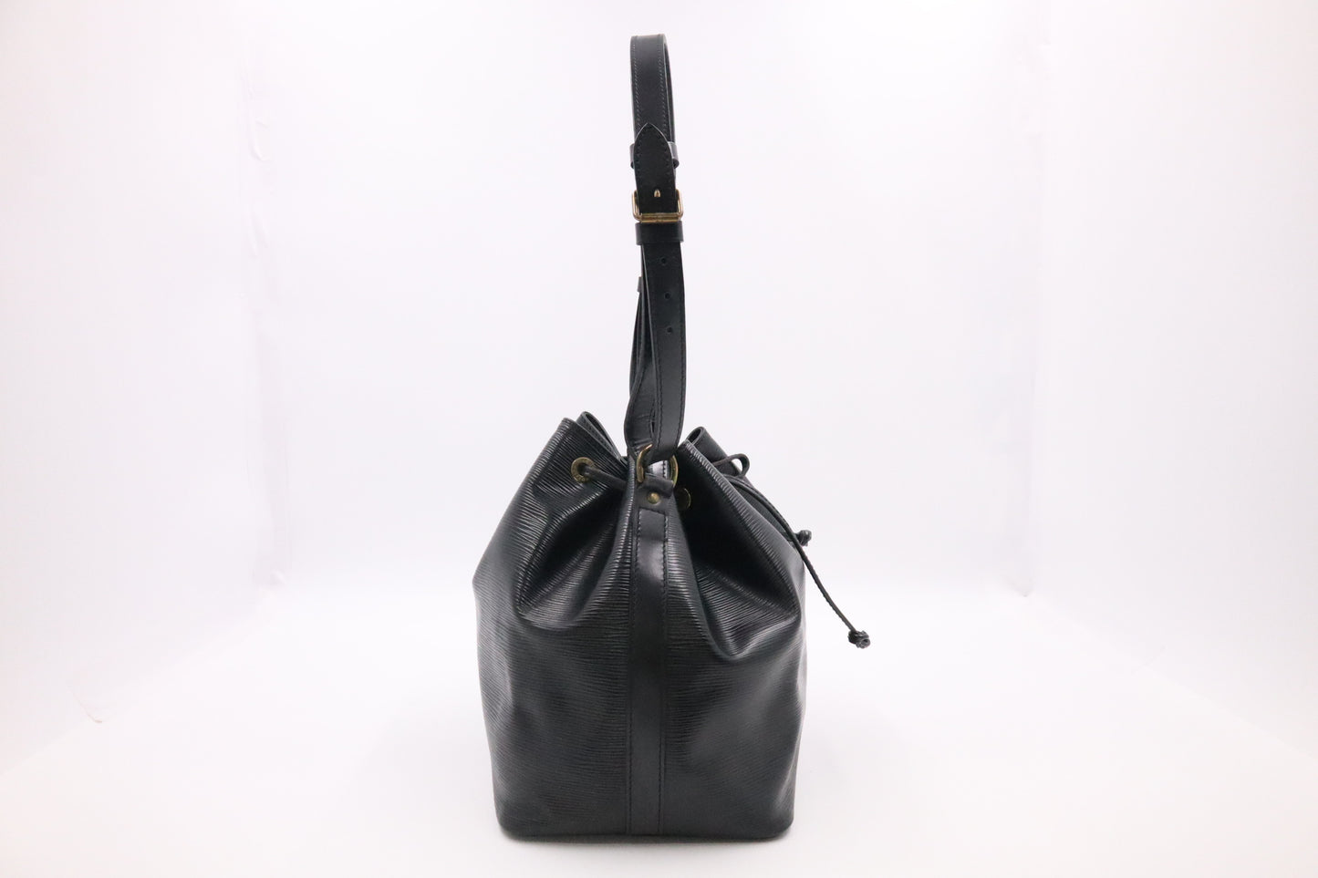 Louis Vuitton Petit Noe in Black Epi Leather