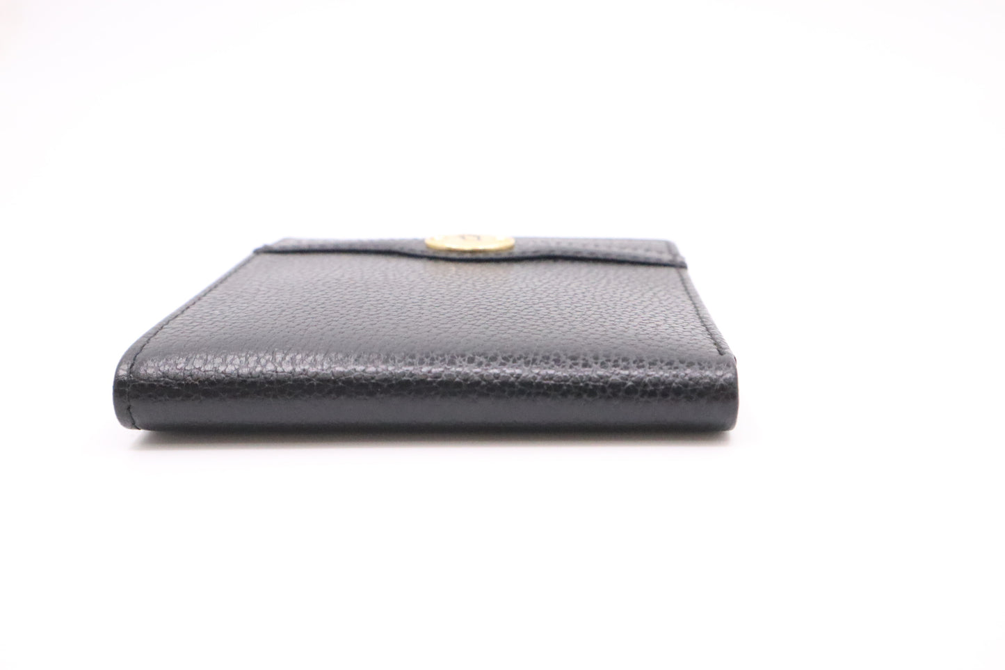 Dior Bifold Wallet in Black Leather